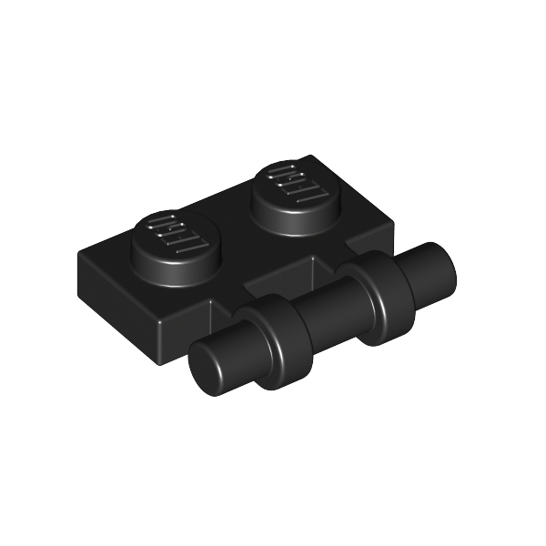 Plate Special 1 x 2 Side Handle [Free Ends]