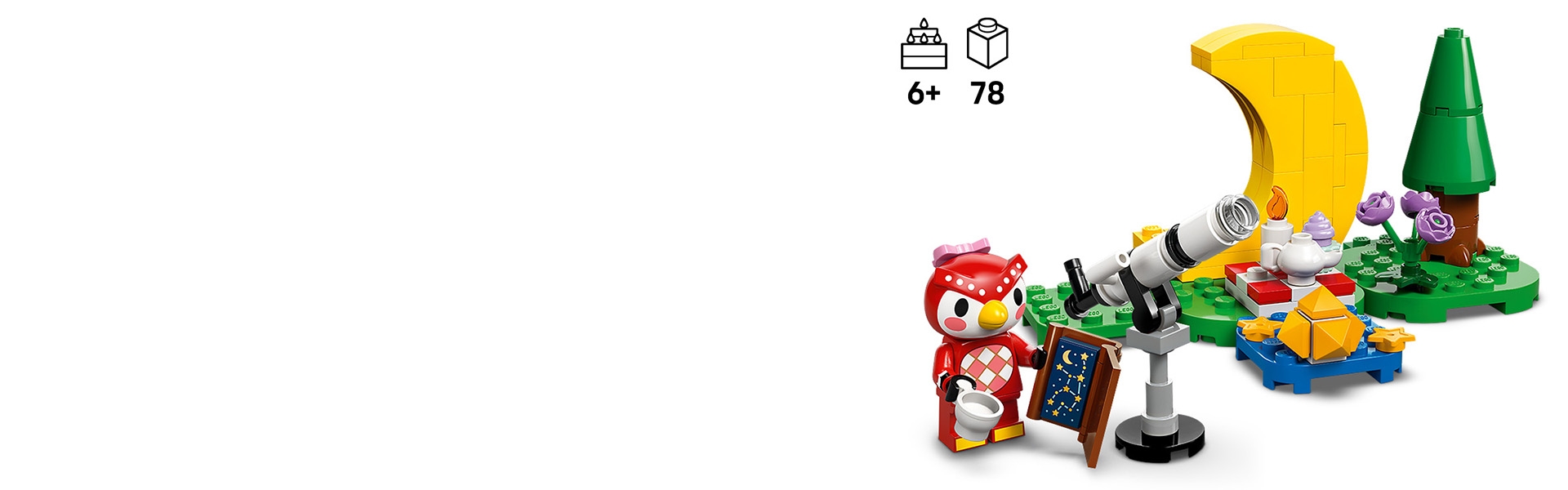 Stargazing with Celeste 77053 | Animal Crossing™ | Buy online at