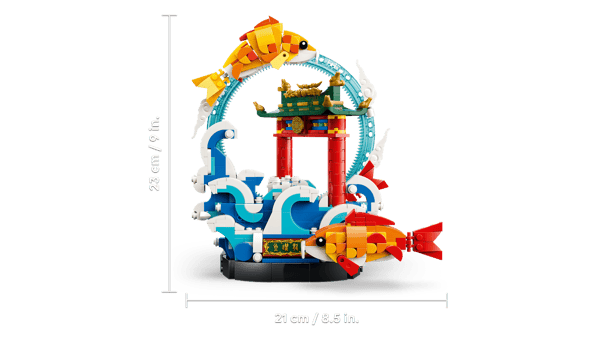 Prosperity Carp Leaping - Image 6