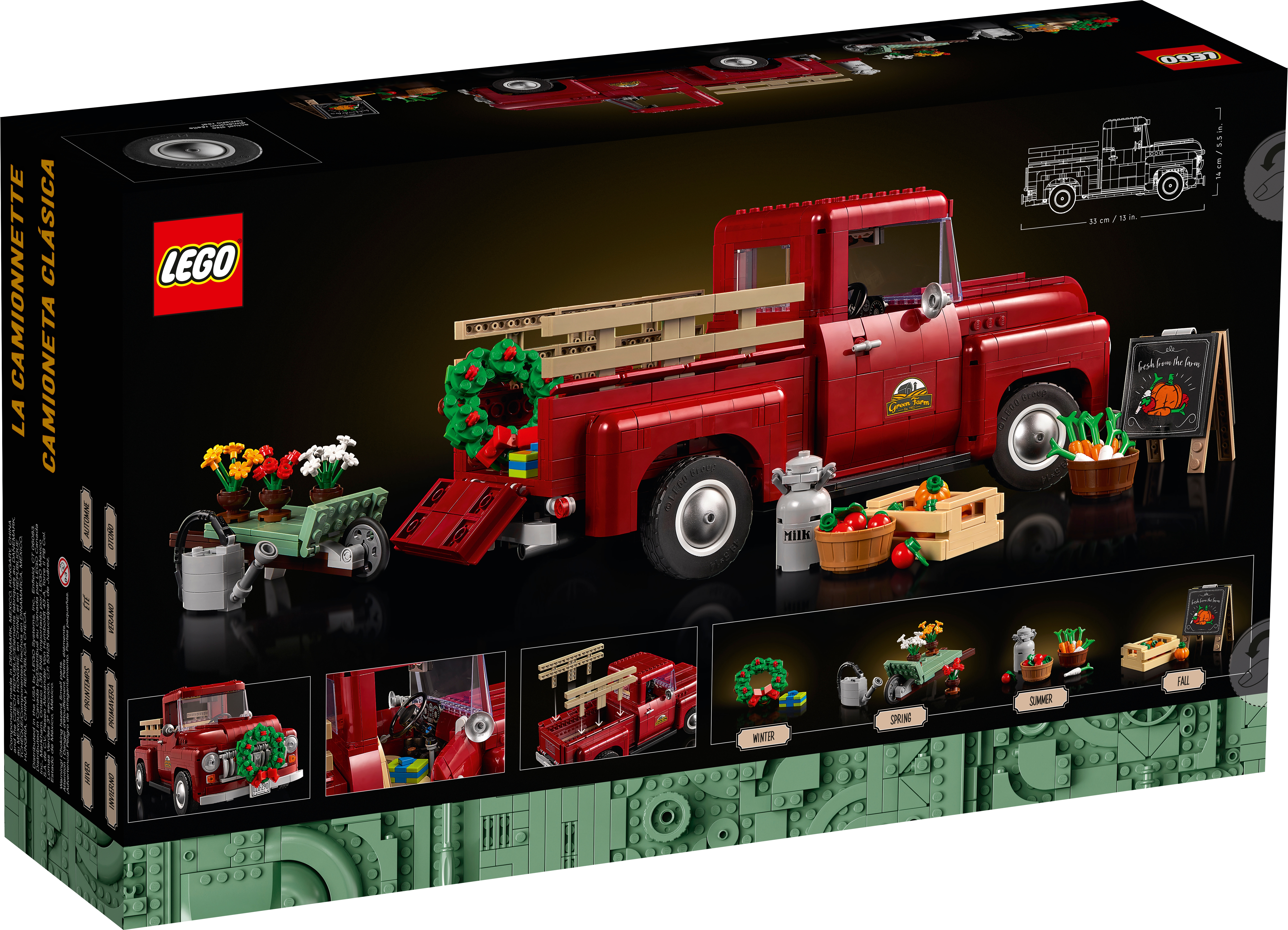 Pickup Truck 10290 | LEGO® Icons | Buy online at the Official LEGO 