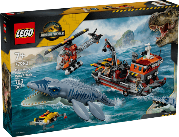 Mosasaurus Dinosaur Boat Attack - Image 3