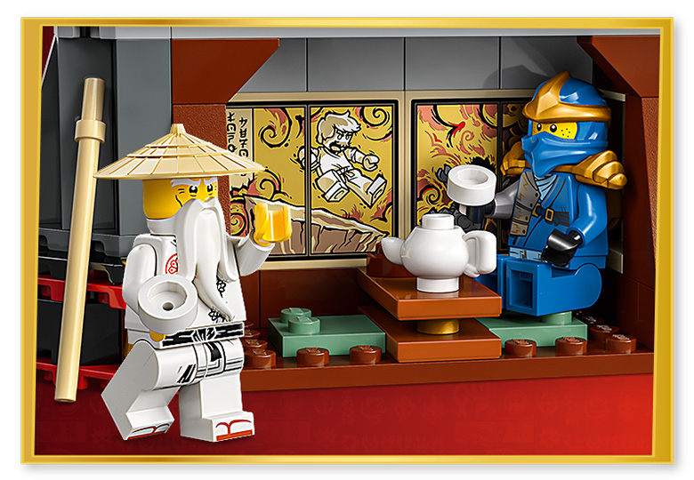 Ninja Character Display 15th Anniversary 71866 | NINJAGO® | Buy