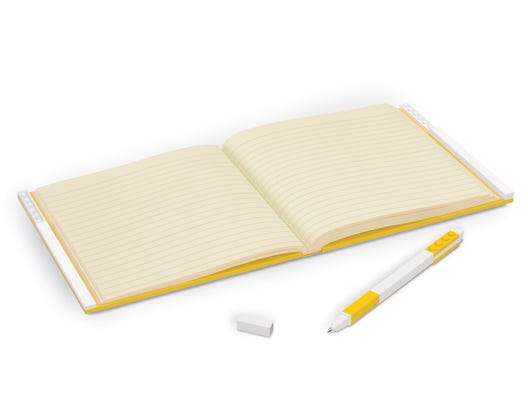 LEGO 5007241 - Notesbog med gelpen – gul