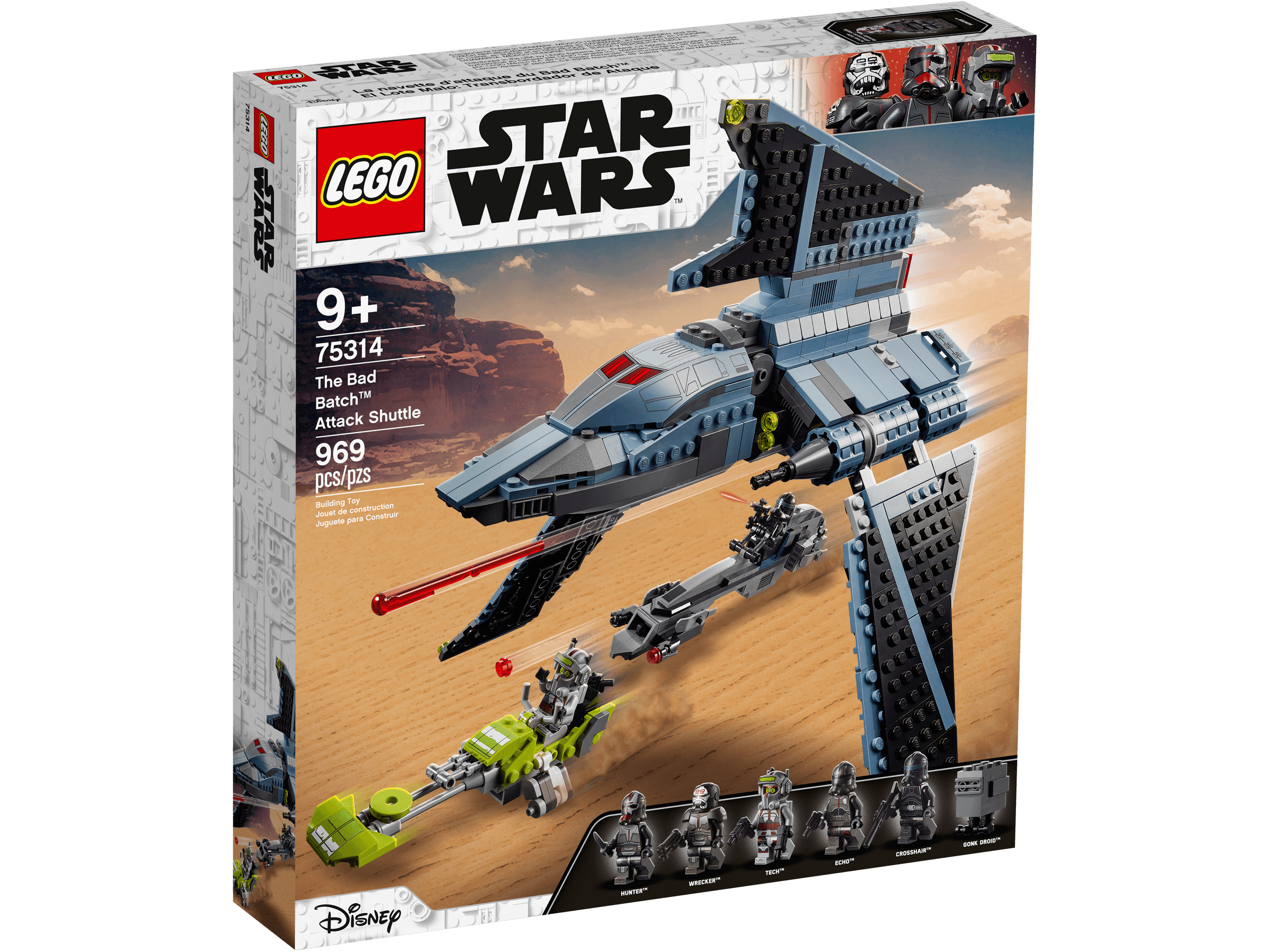 The Bad Batch™ Attack Shuttle 75314 | Star Wars™ | Buy online at the  Official LEGO® Shop US