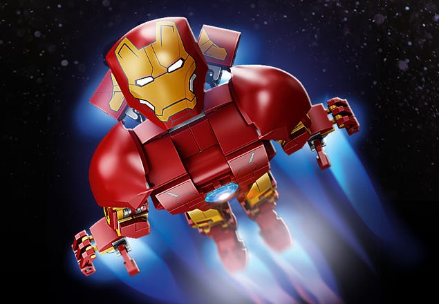 Lego Marvel - Personaggio di Iron Man - 76206 - Tempus Doni Giochi