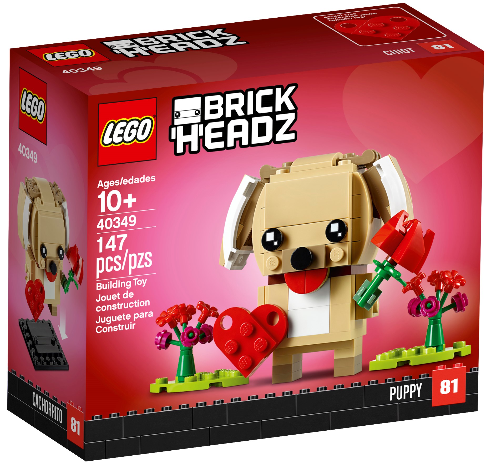 40379 Lego BrickHeadz Valentine's Bear for sale online