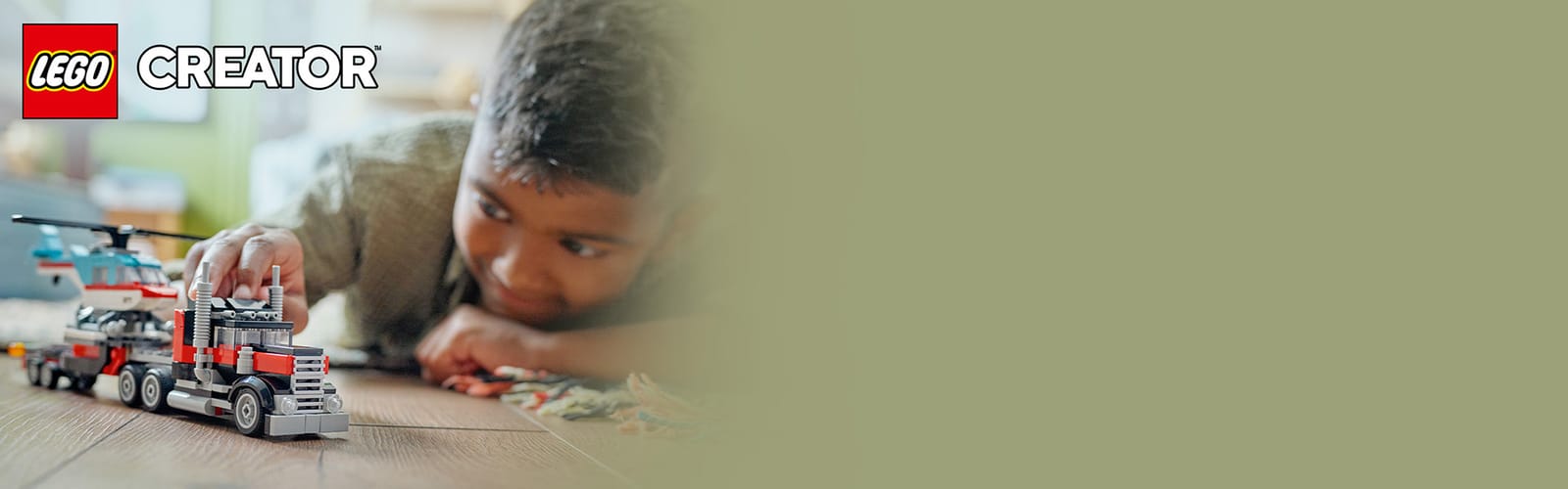 Tieflader mit Hubschrauber 31146 Creator 3-in-1-Sets