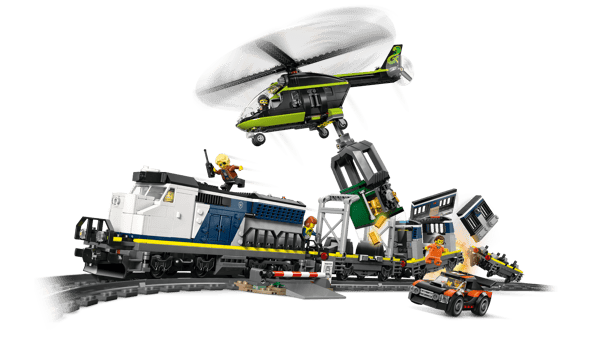 LEGO 60508 Le braquage du train de police — visuel 3 sur 8