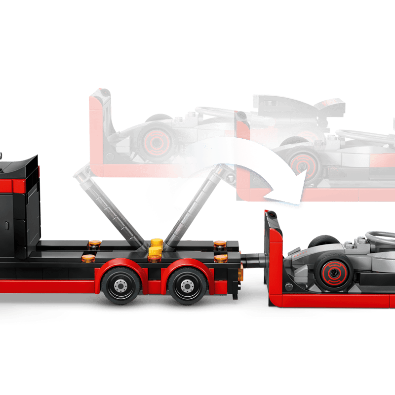 F1® ディスプレイ輸送トラックと Audi F1® レースカー 60493 | シティ F1® ディスプレイ輸送トラックと Audi F1® レースカー 60493 | シティ