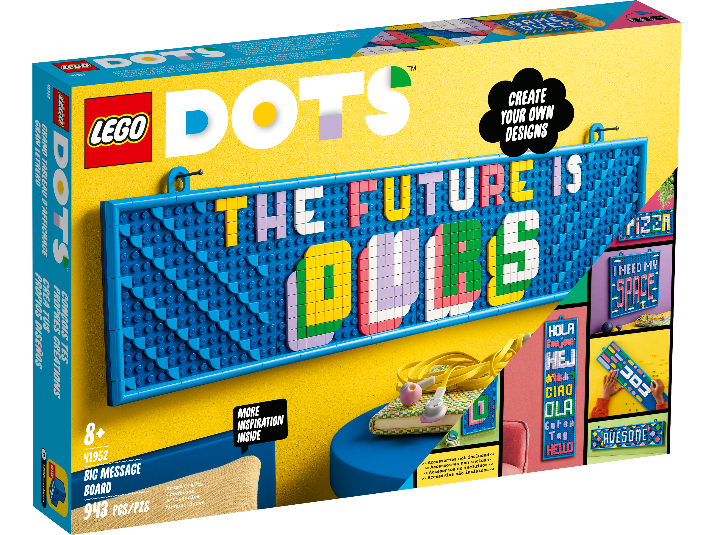 | Shop Buy 41952 Official US Board DOTS LEGO® at Big online Message | the