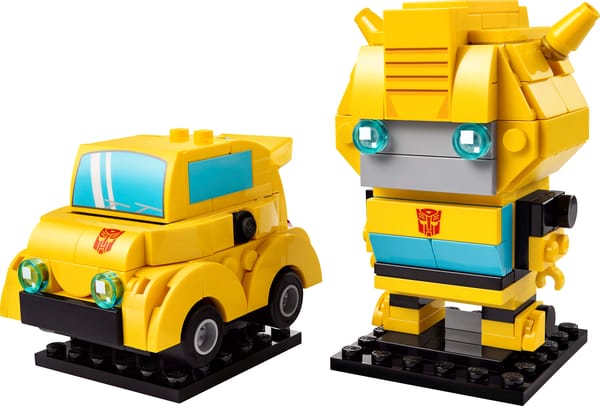 Bumblebee-robot og køretøj