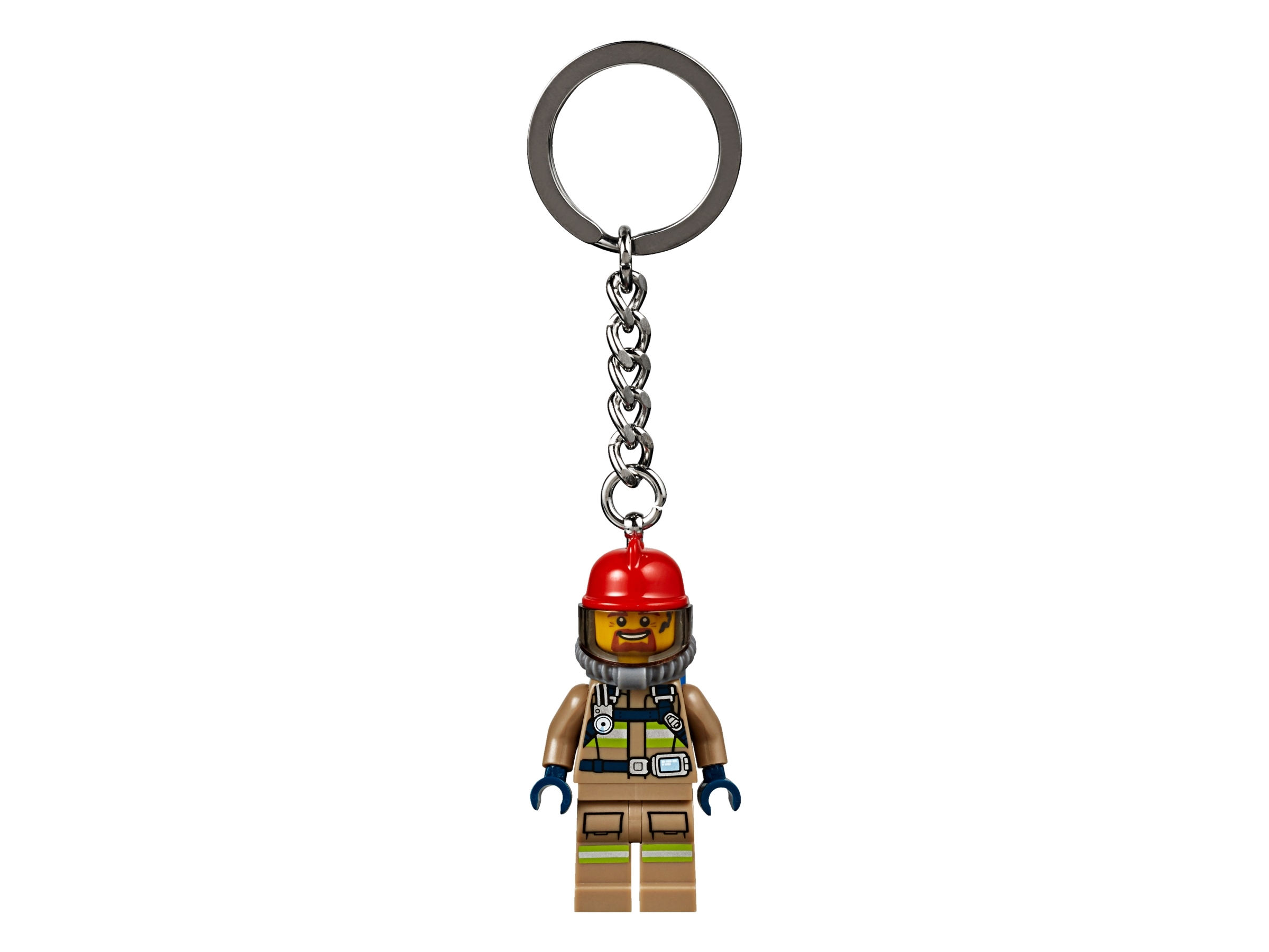 Lego City Firefighter Keyring 853918 