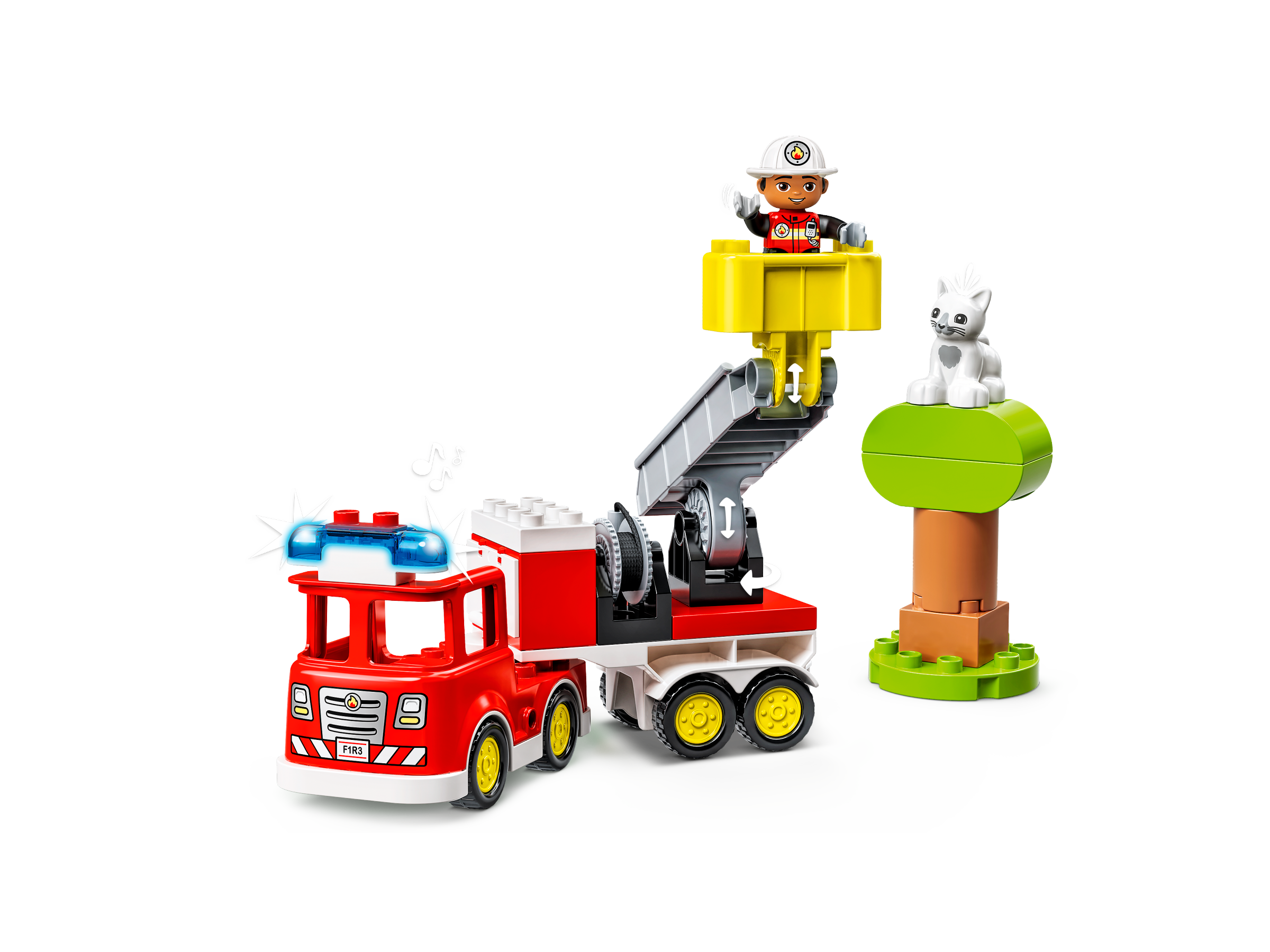 Ja hjemmehørende Litteratur Fire Truck 10969 | DUPLO® | Buy online at the Official LEGO® Shop US