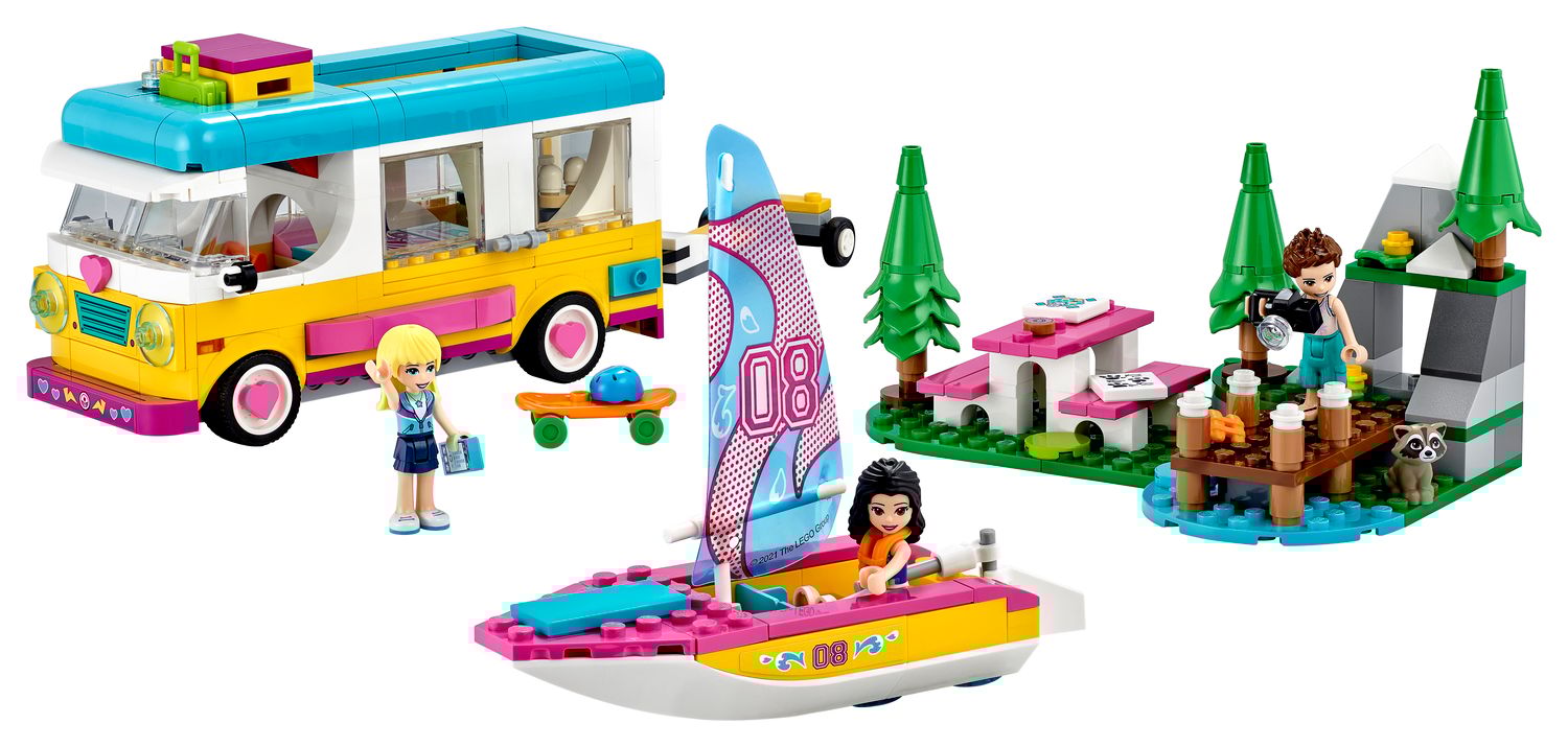 Forest Camper Van and Sailboat 41681 | Friends | Buy online at the ...