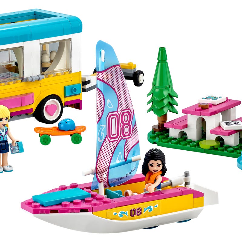 Forest Camper Van and Sailboat 41681 Friends Buy online at the