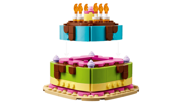 LEGO 40815 Le gâteau d'anniversaire — visuel 4 sur 8