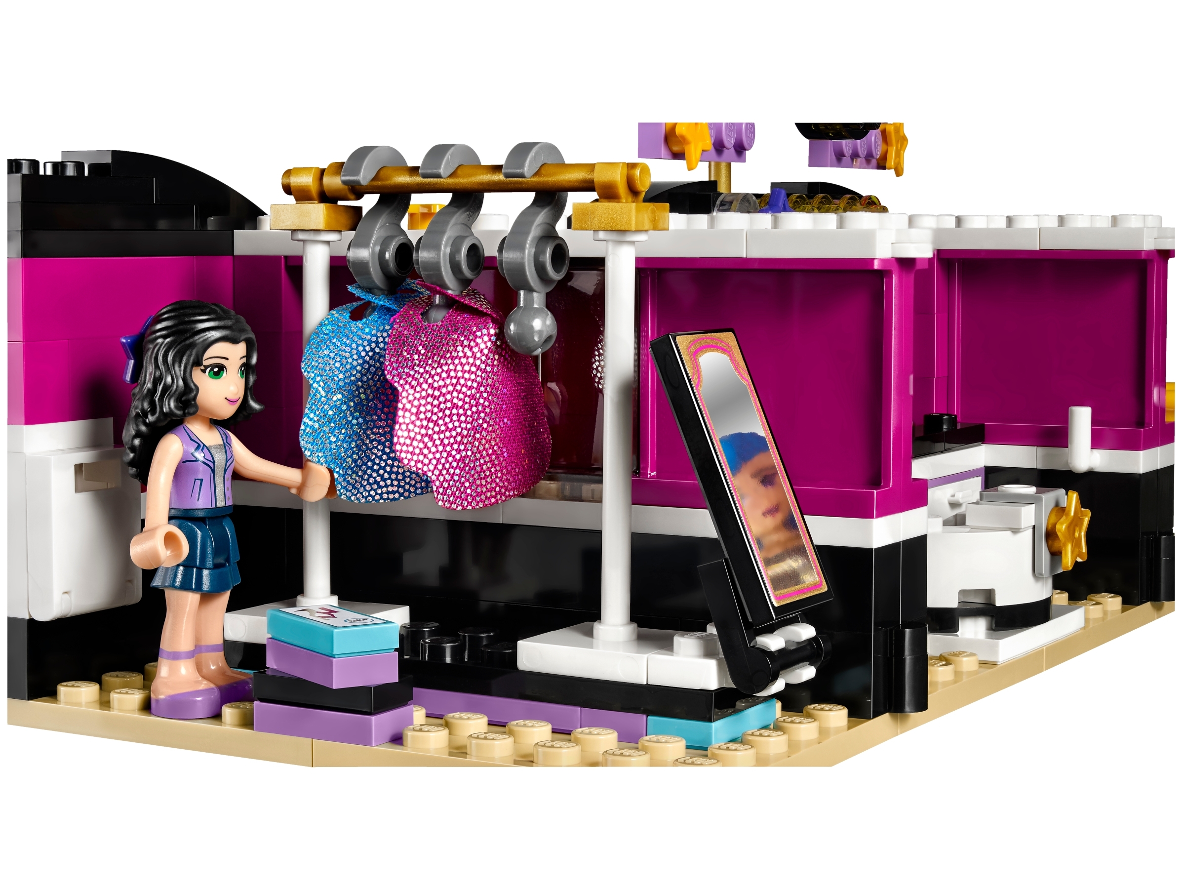 Skrøbelig Lav en snemand stressende Pop Star Dressing Room 41104 | Friends | Buy online at the Official LEGO®  Shop US