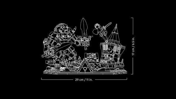 LEGO 77093 Ocarina of Time™ – Le combat final — visuel 7 sur 8