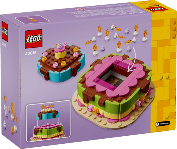 LEGO 40815 Le gâteau d'anniversaire — visuel 8 sur 8