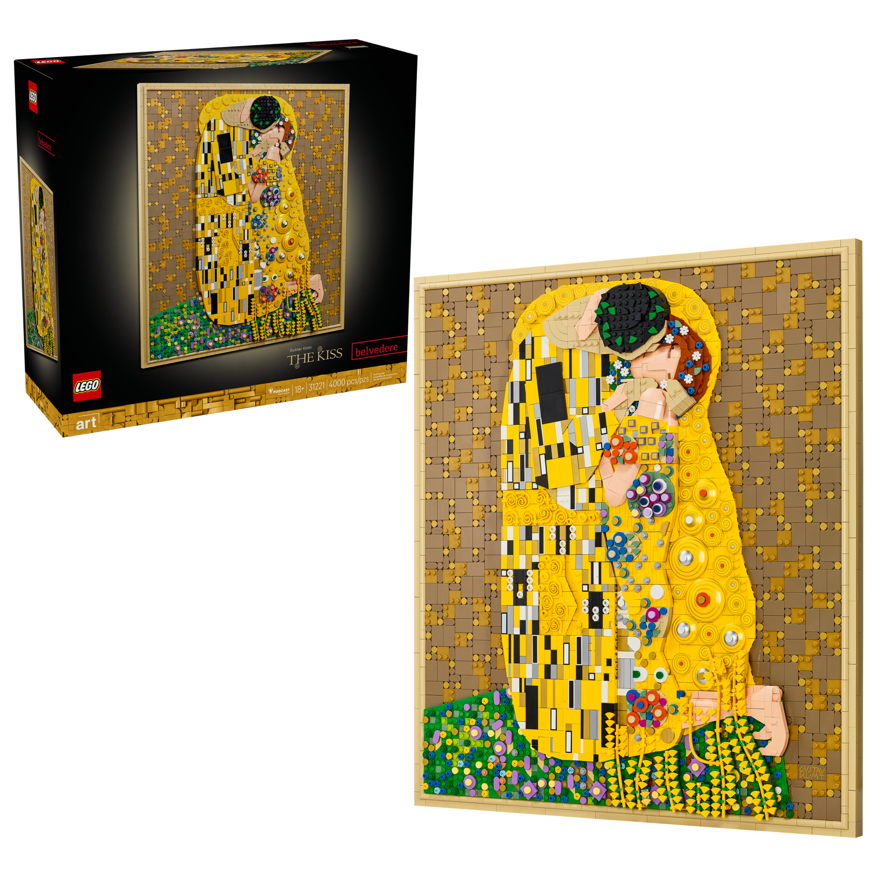 Gustav Klimt – The Kiss 31221 | Art | Buy online at the Official