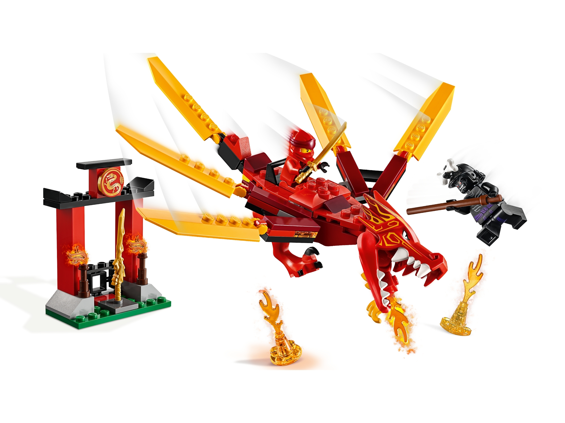 --Neu & OVP Lego Ninjago 71701 Kais Feuerdrache 