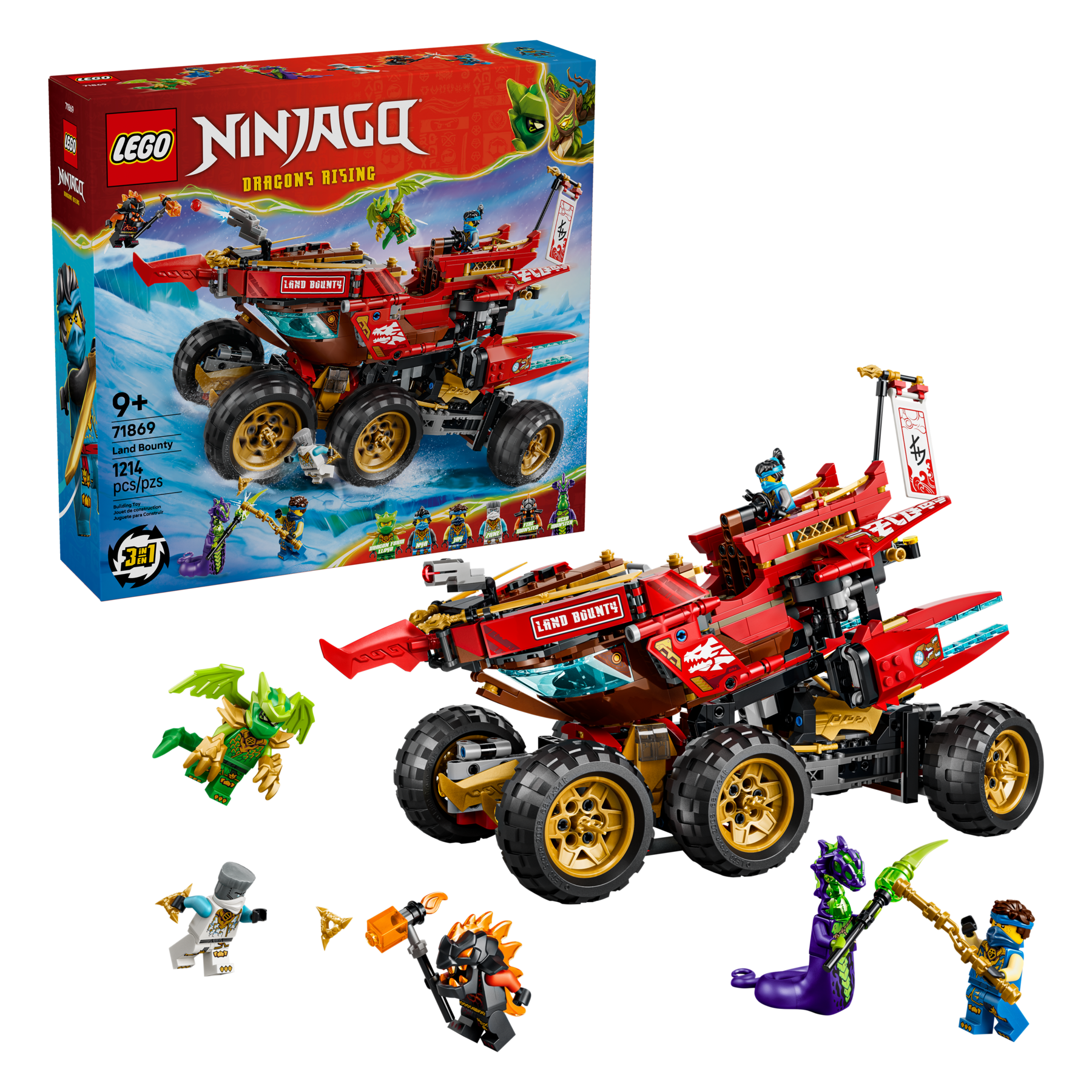 Land Bounty 71869 | NINJAGO® | Buy online at the Official LEGO