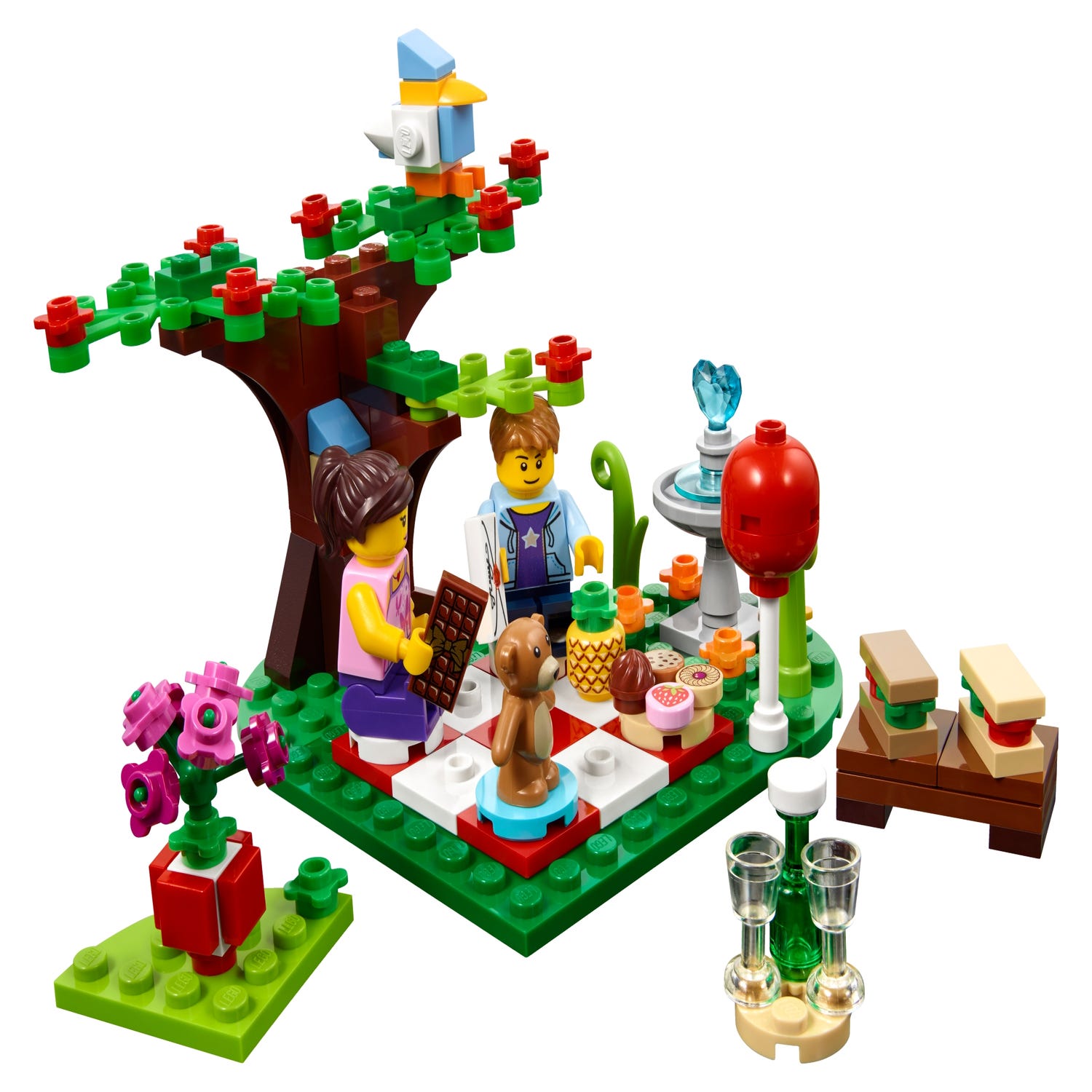 sværd apotek Meddele LEGO® Romantic Valentine Picnic 40236 | Other | Buy online at the Official  LEGO® Shop US
