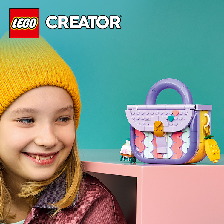 Art Fashion Bag with Storage 31391 | Creator 3-in-1 | Buy online