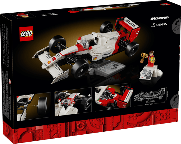 LEGO 10330 McLaren MP4/4 & Ayrton Senna — visuel 8 sur 8
