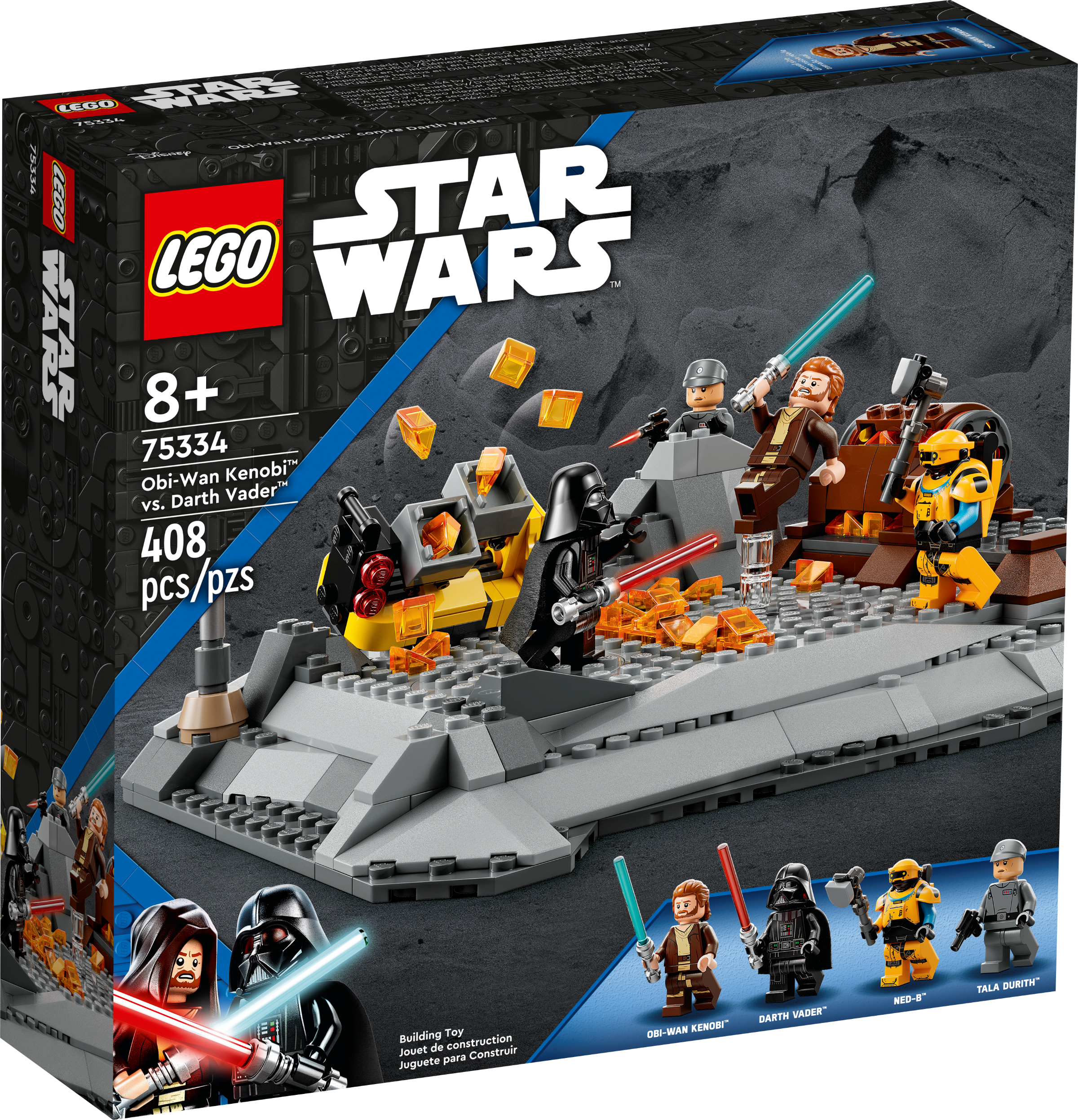 Obi-Wan Kenobi™ vs. Darth Vader™ 75334 | Star Wars™ | Buy online