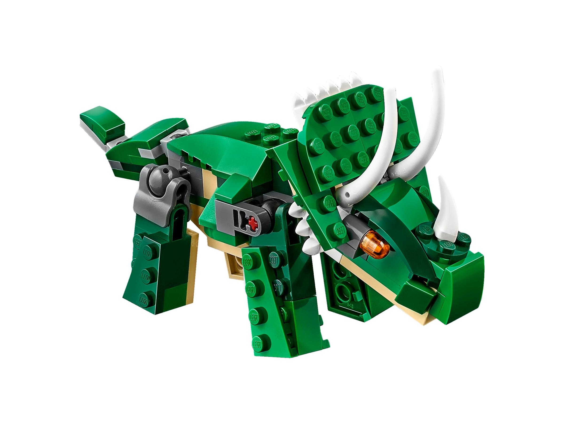 Lego 31058 Creator Mighty dinosaurios de juguete 3 en 1 Modelo Dinosaurio Triceratops y