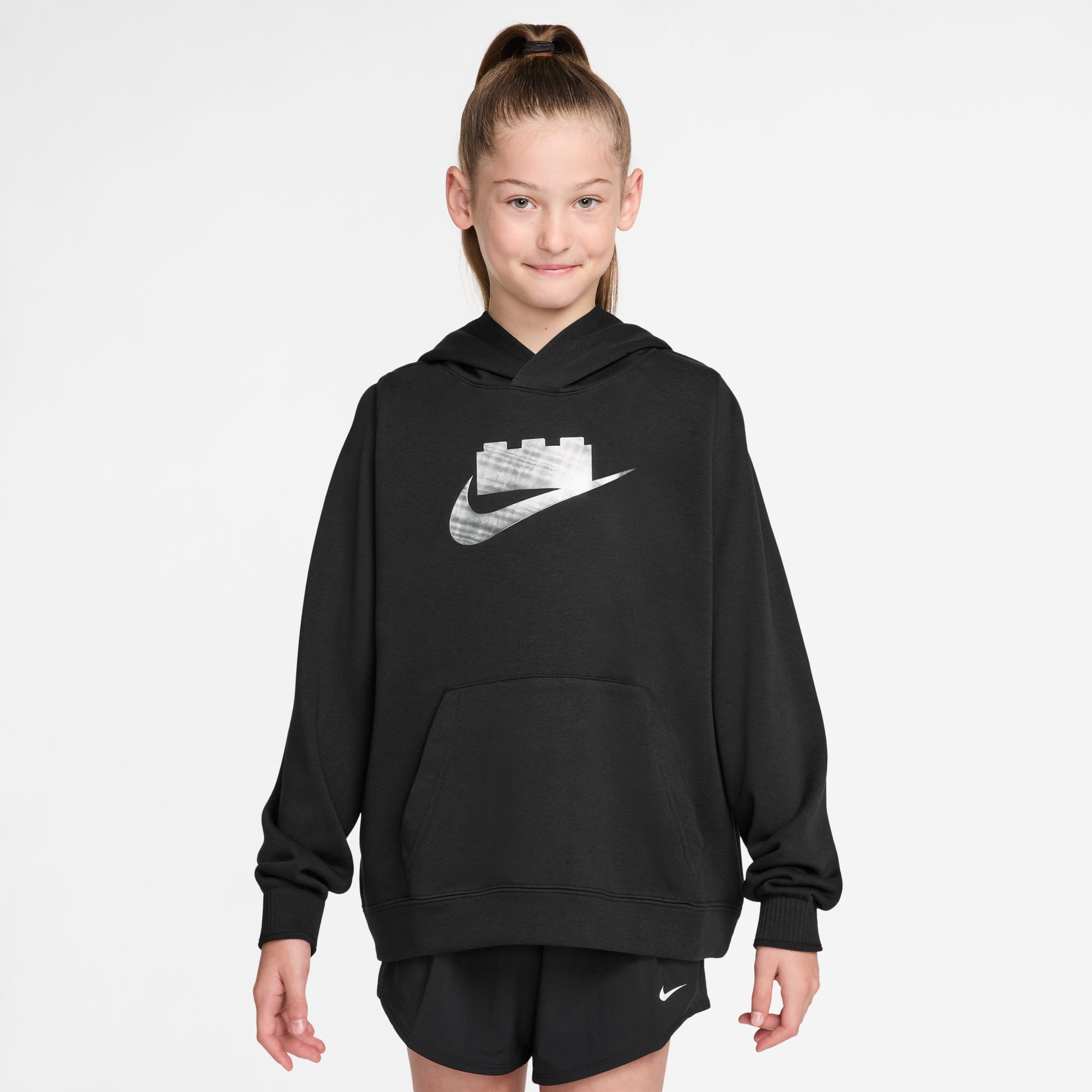 Nike x LEGO® Collection Big Kids' Hoodie – Black 5010253 | Nike