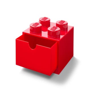 LEGO® 4-Stud Red Desk Drawer