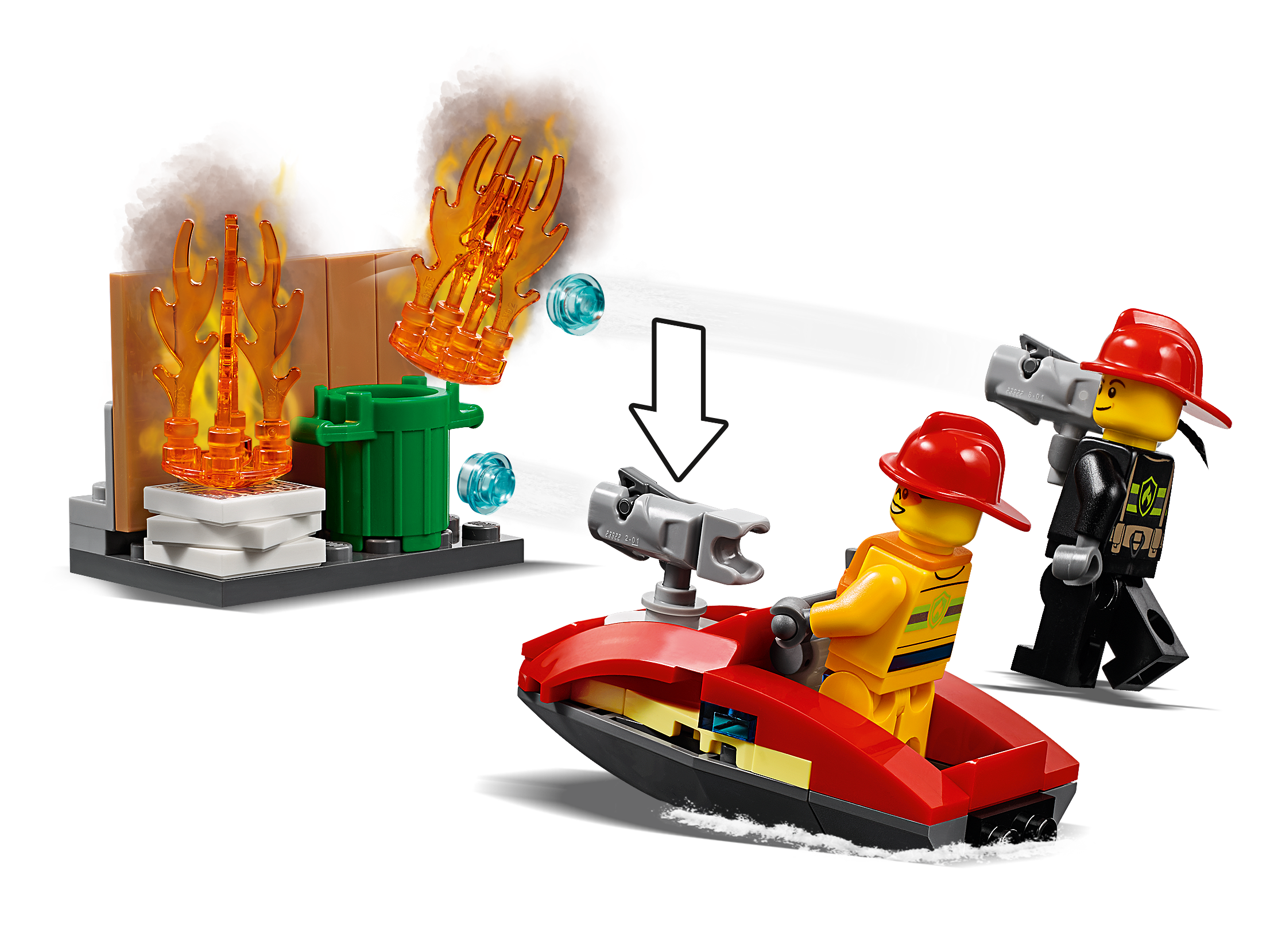 for sale online LEGO Fire Station City Fire 60215 