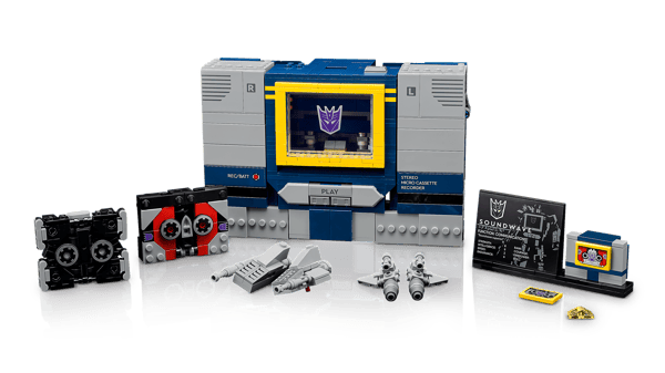 LEGO 10358 Transformers : Soundwave — visuel 4 sur 8