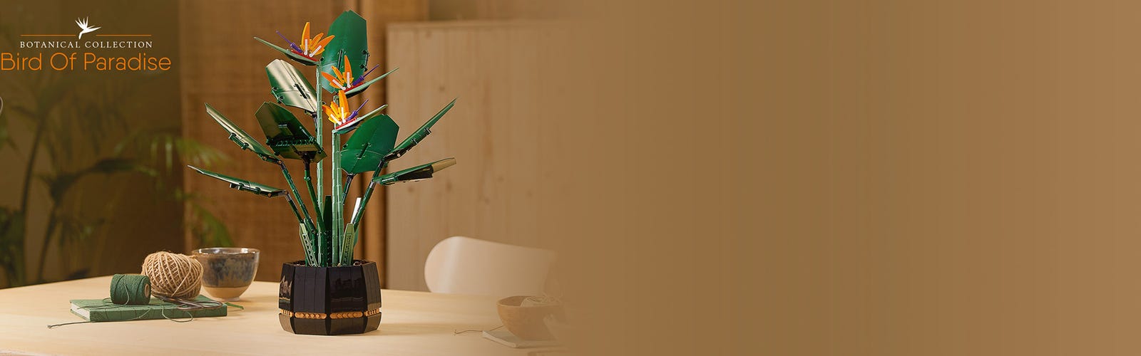 LEGO 10289 Creator Expert Loiseau de paradis jeu de construction pour  adultes, Plantes Artificielles Fleurs Deco, Idee cadeau - Autres jeux de  construction - Achat & prix