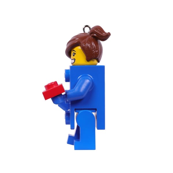 Brick Suit Girl Keepsake Ornament - Image 4
