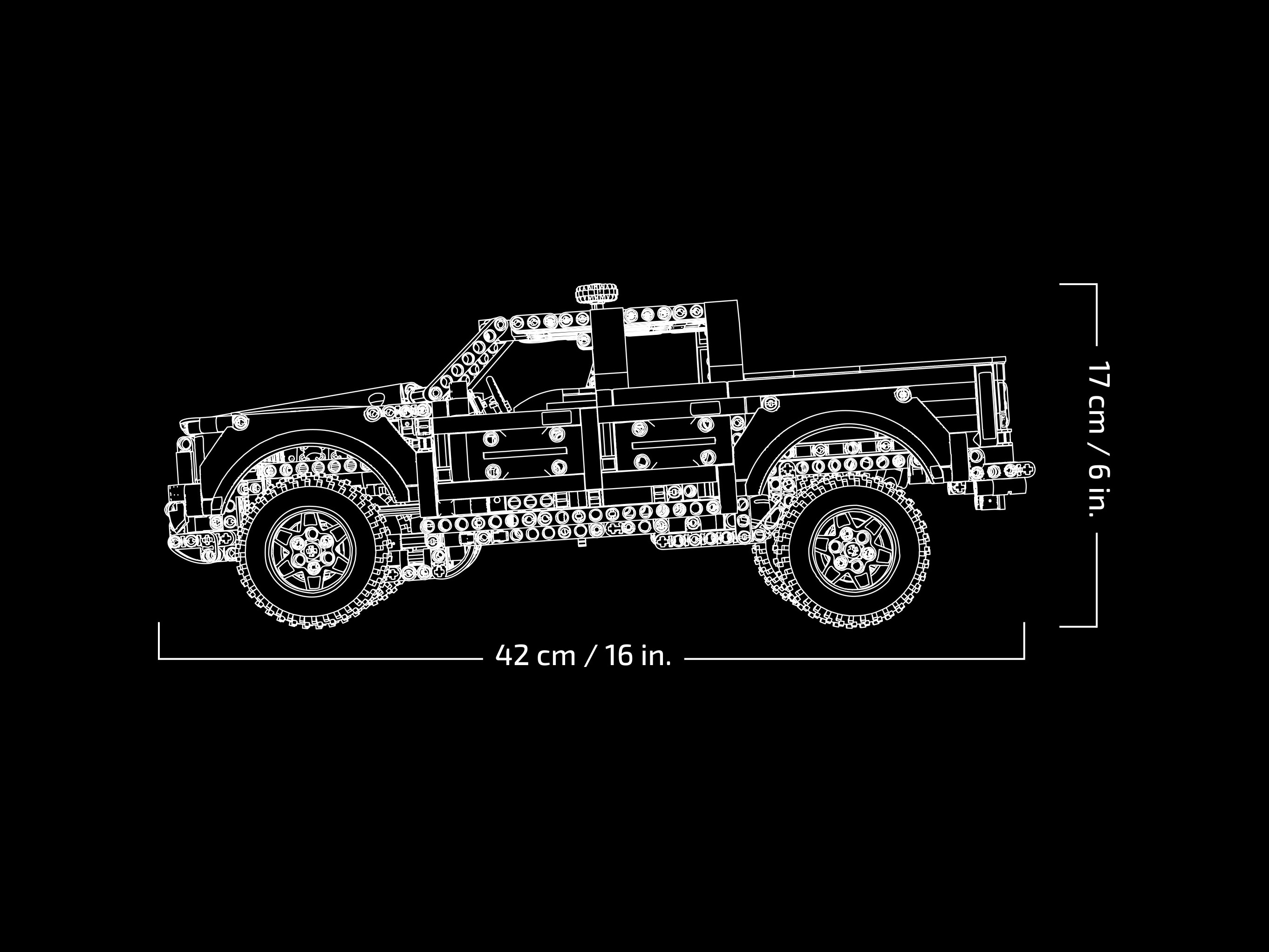 フォード F-150 ラプター 42126 | テクニック |レゴ®ストア公式 