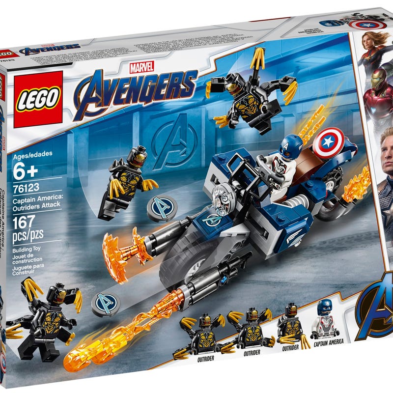 Captain America: Outriders Attack 76123 Marvel Buy online at