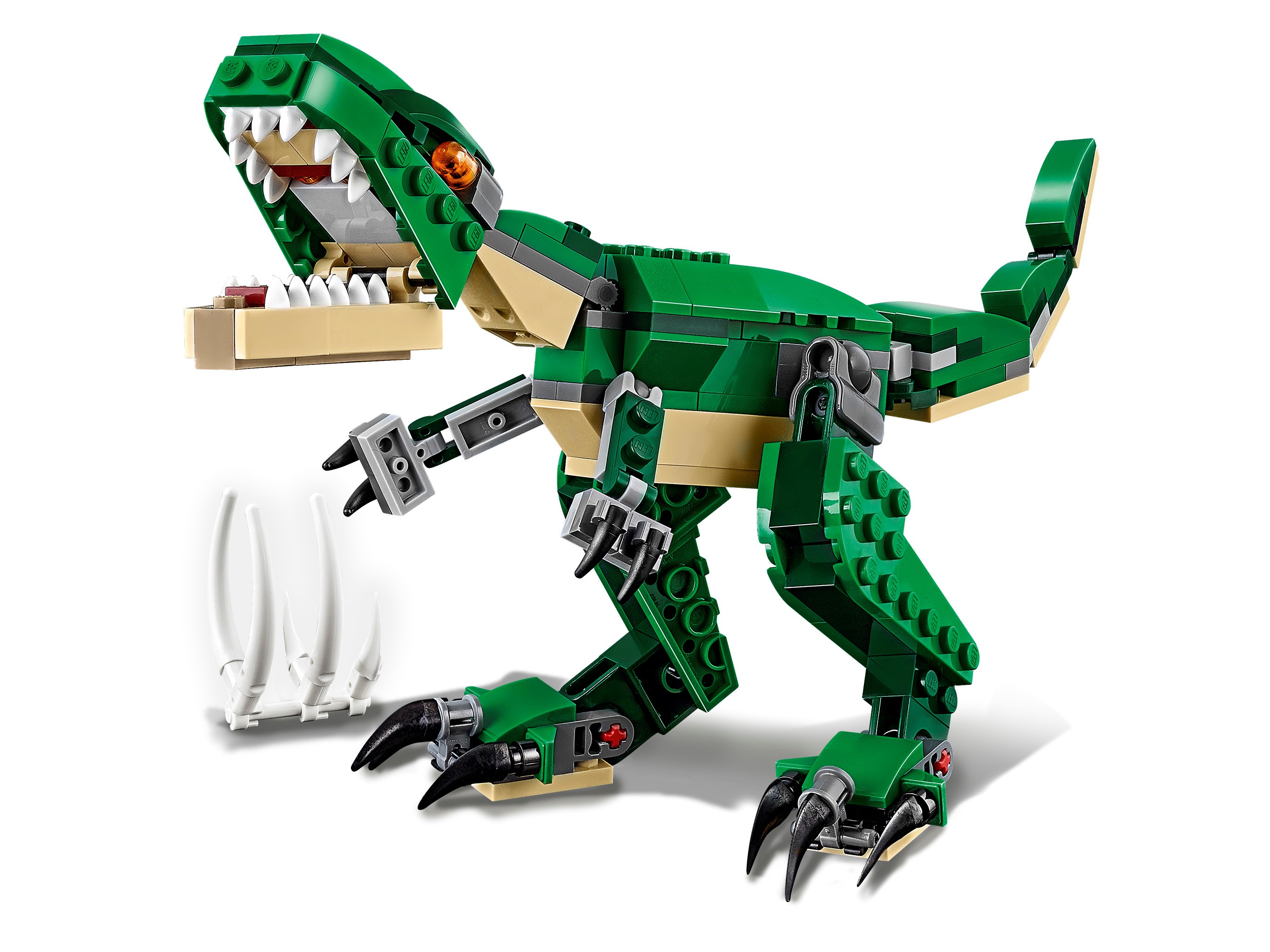 LEGO 31058 Creator 3-en-1 Le Dinosaure Féroce, Jouet Dinosaures