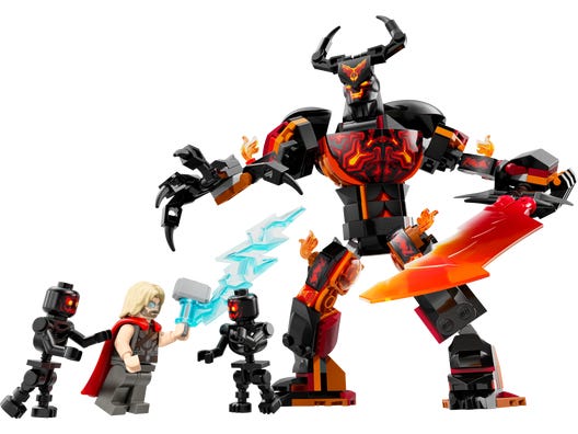 LEGO 76289 - Thor mod byg-selv-figur af Surt