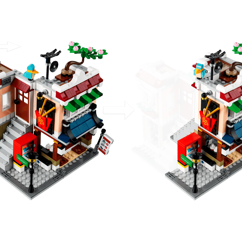 Downtown Noodle Shop 31131 | Creator 3-in-1 | Buy online at the Downtown Noodle Shop 31131 | Creator 3-in-1 | Buy online at the