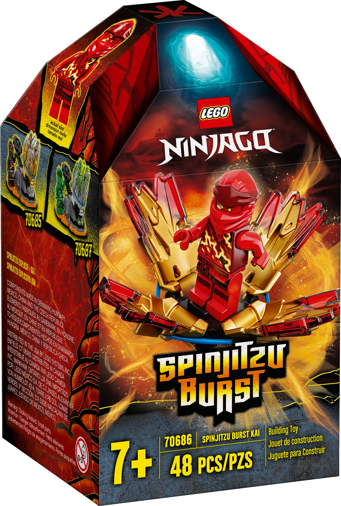 Profetia Da Concurs  Spinjitzu Burst - Kai 70686 | NINJAGO® | Buy online at the Official LEGO®  Shop US
