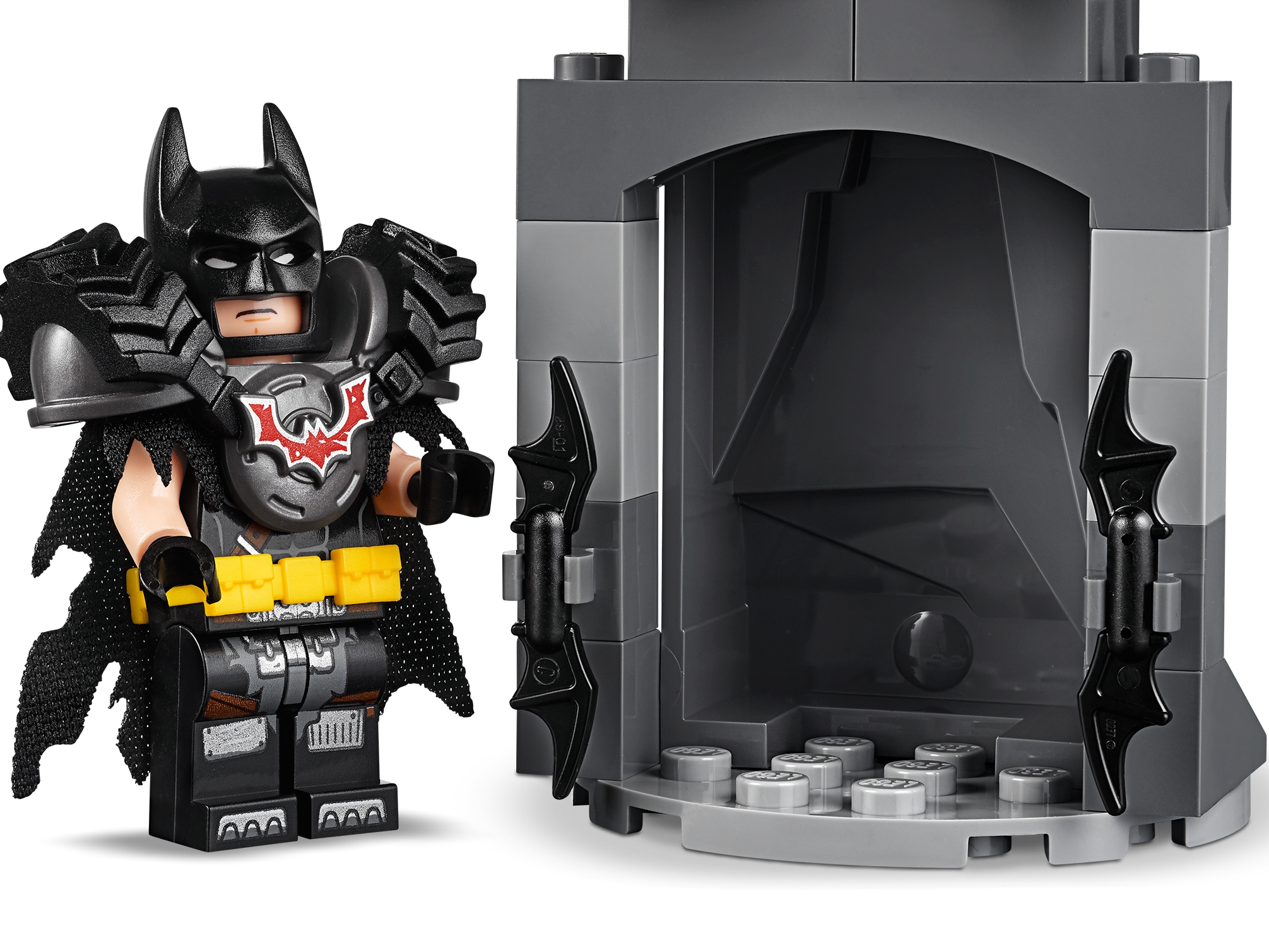 Jeu de construction Batman en armure de combat et Barbe dacier LEGO MOVIE 2 70836 