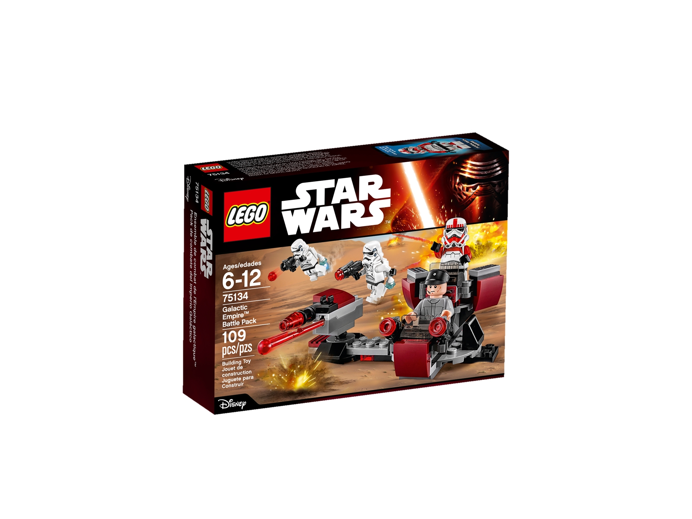 versione estesa dal Set 75134 * NUOVO * LEGO Star Wars 4 x tiro Blaster 