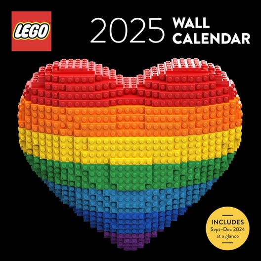 LEGO 5009038 - Vægkalender for 2025