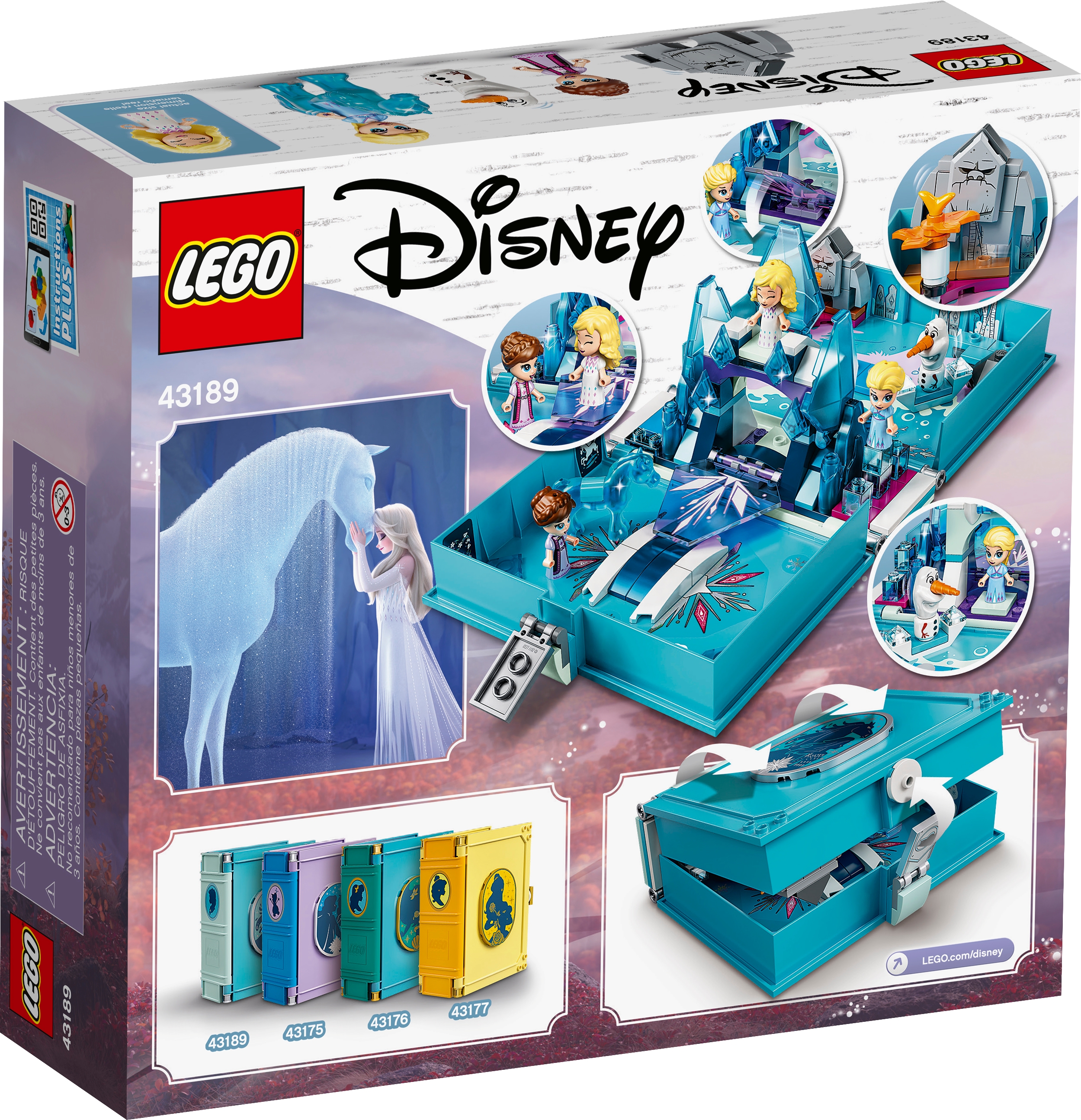 NEU 0,-Versand 125Teile Lego Disney Princess Frozen Elsas Märchenbuch 43189 