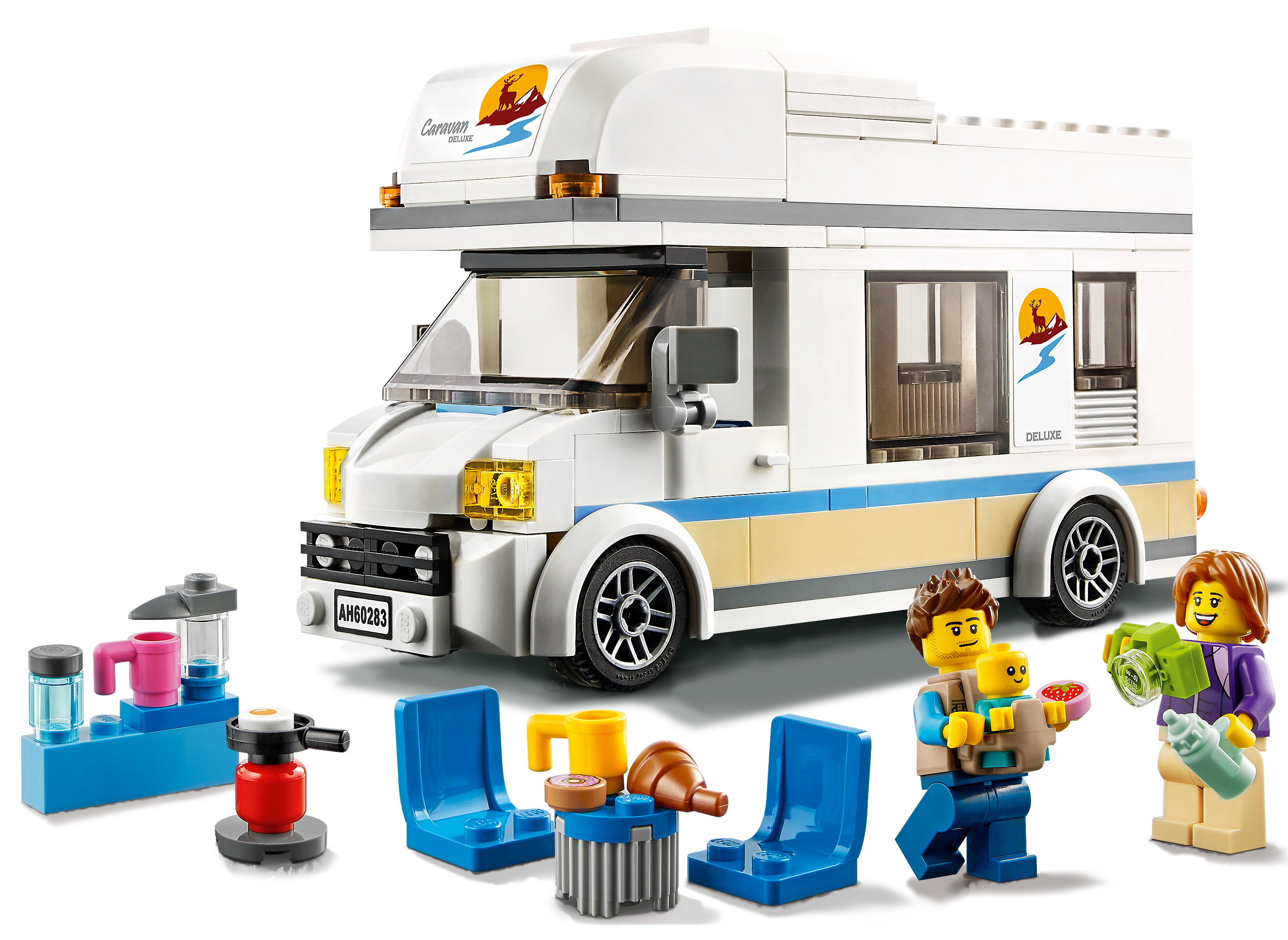 Lego Car and Caravan for sale online 