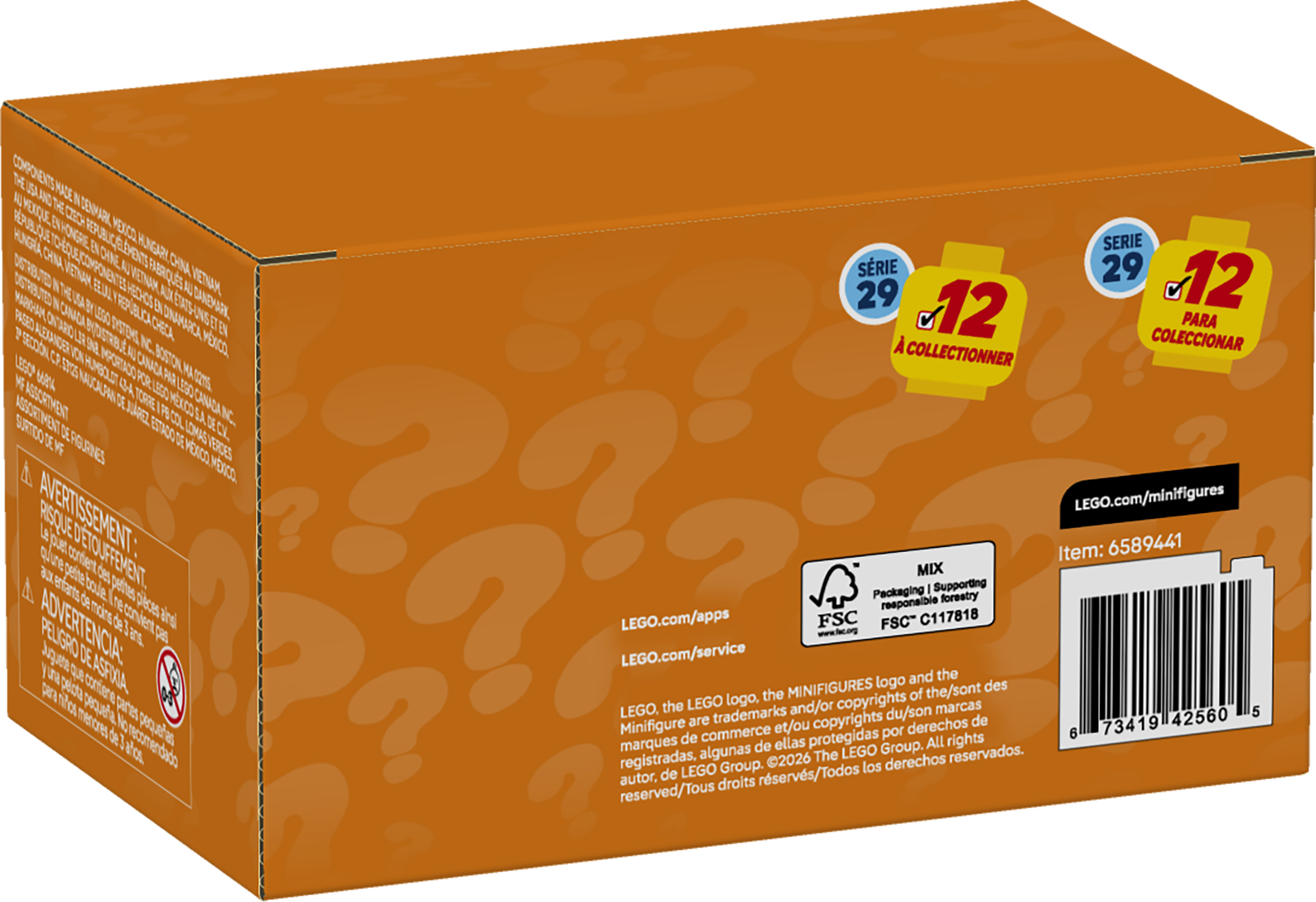 Series 29 6 Pack 66814 | Minifigures | Buy online at the Official