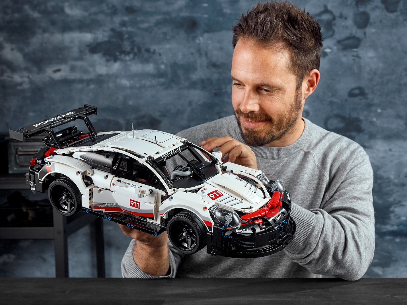 LEGO Alternative Porsche 911 RSR GT3 RS Turbo 2125pc Technic Car Building Blocks 